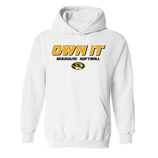 Missouri - NCAA Softball : Sidney Forrester - Own It Sports Shersey Hooded Sweatshirt-0