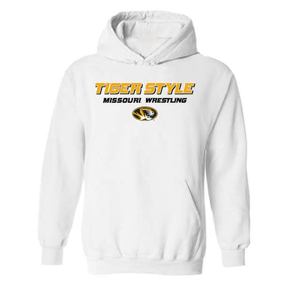 Missouri - NCAA Wrestling : Hank Benter - Sports Shersey Hooded Sweatshirt-0