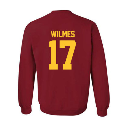 Iowa State - NCAA Softball : Ava Wilmes - Sports Shersey Crewneck Sweatshirt-1