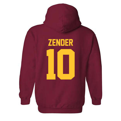 Iowa State - NCAA Softball : paige zender - Sports Shersey Hooded Sweatshirt