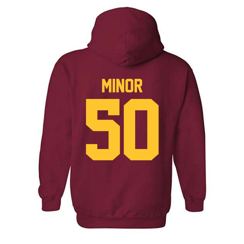 Iowa State - NCAA Softball : Ashley Minor - Sports Shersey Hooded Sweatshirt