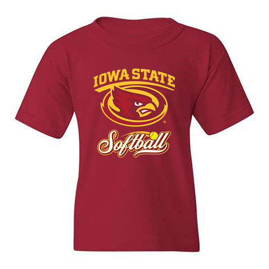 Iowa State - NCAA Softball : Hailey Holtz - Sports Shersey Youth T-Shirt-0