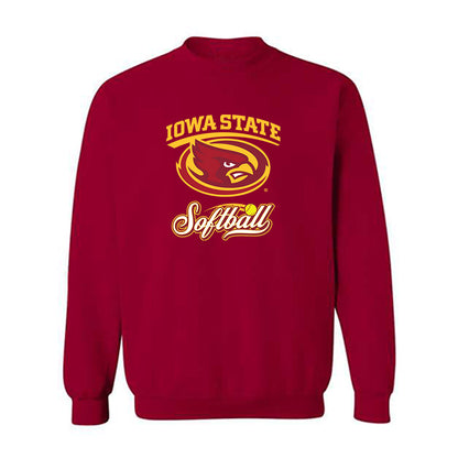 Iowa State - NCAA Softball : Isabelle Nosan - Sports Shersey Crewneck Sweatshirt-0