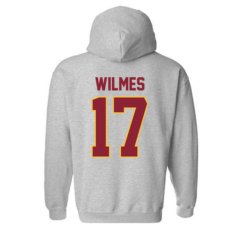 Iowa State - NCAA Softball : Ava Wilmes - Sports Shersey Hooded Sweatshirt-1