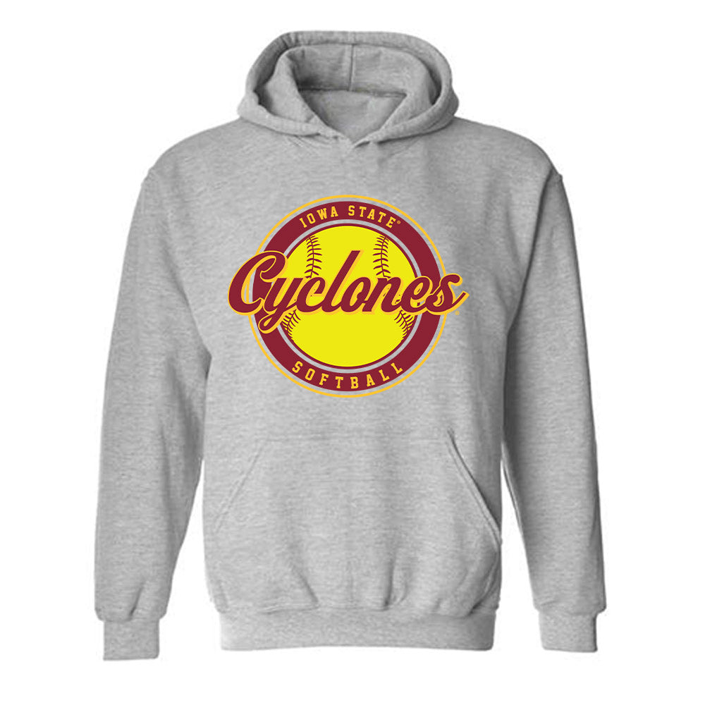 Iowa State - NCAA Softball : Isabelle Nosan - Sports Shersey Hooded Sweatshirt-0