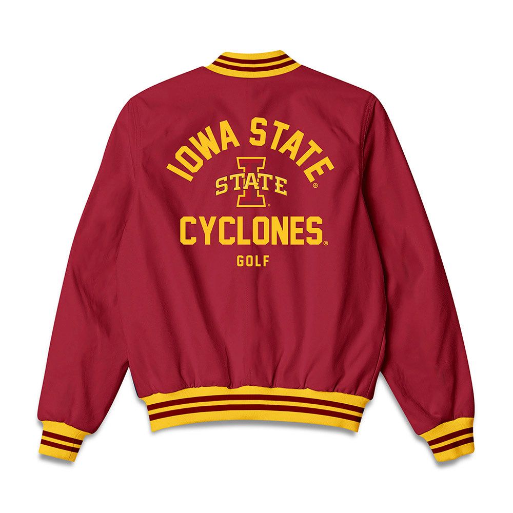 Iowa State - NCAA Women's Golf : Alexandra Vidal Rivera - Bomber Jacket-1