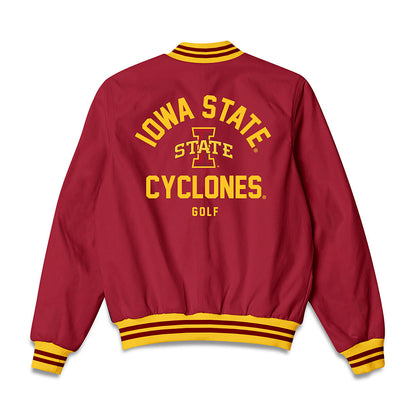 Iowa State - NCAA Women's Golf : Alexandra Vidal Rivera - Bomber Jacket-1
