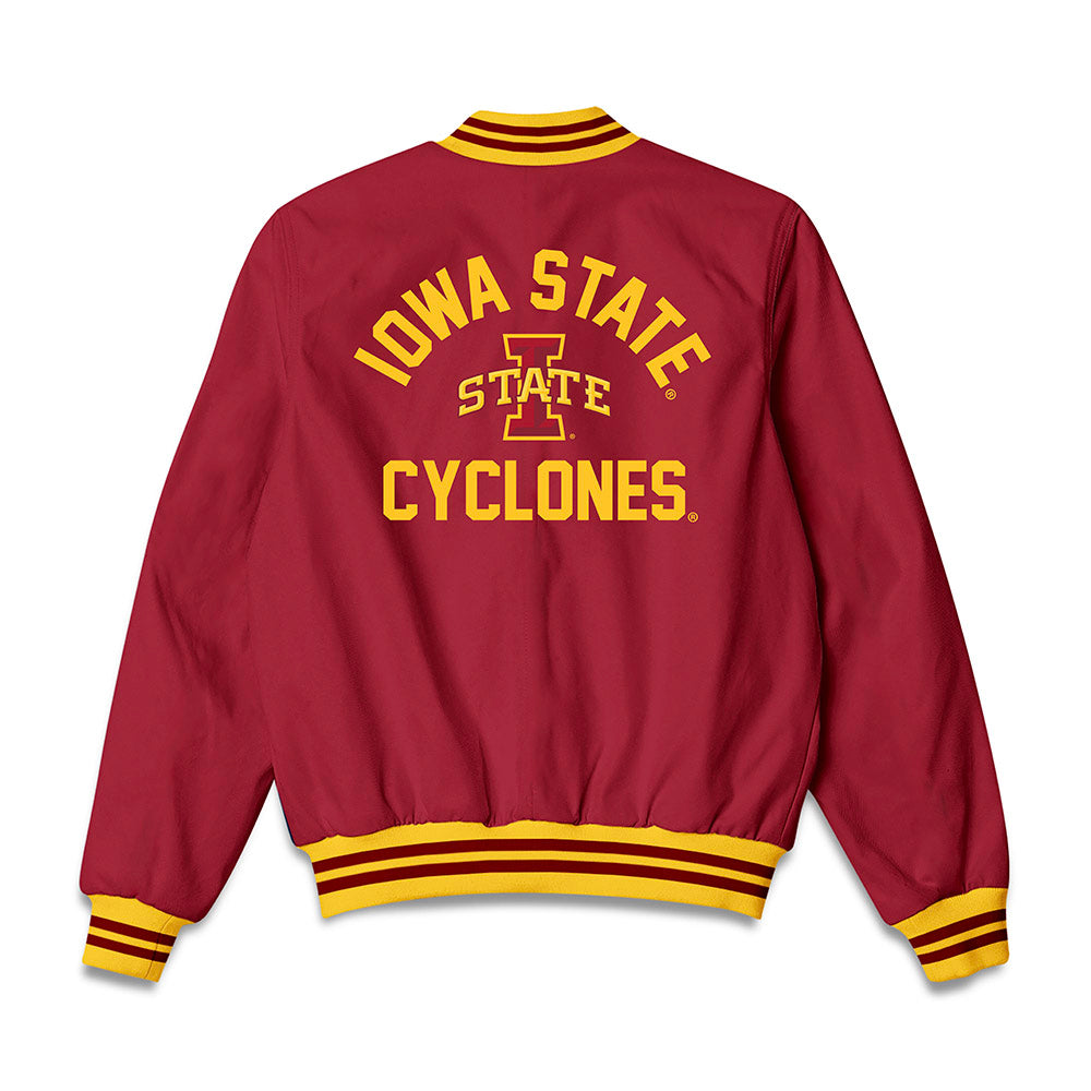 Iowa State - NCAA Football : Chase Smith - Bomber Jacket-1