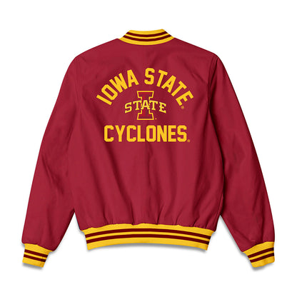 Iowa State - NCAA Football : Chase Smith - Bomber Jacket-1