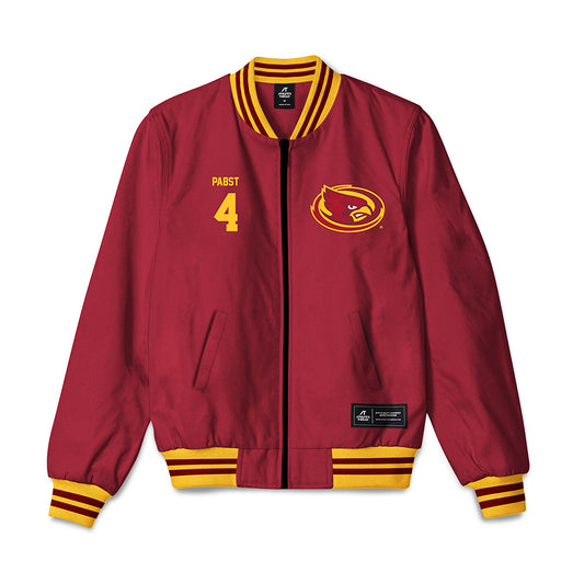 Iowa State - NCAA Football : Carter Pabst - Bomber Jacket-0