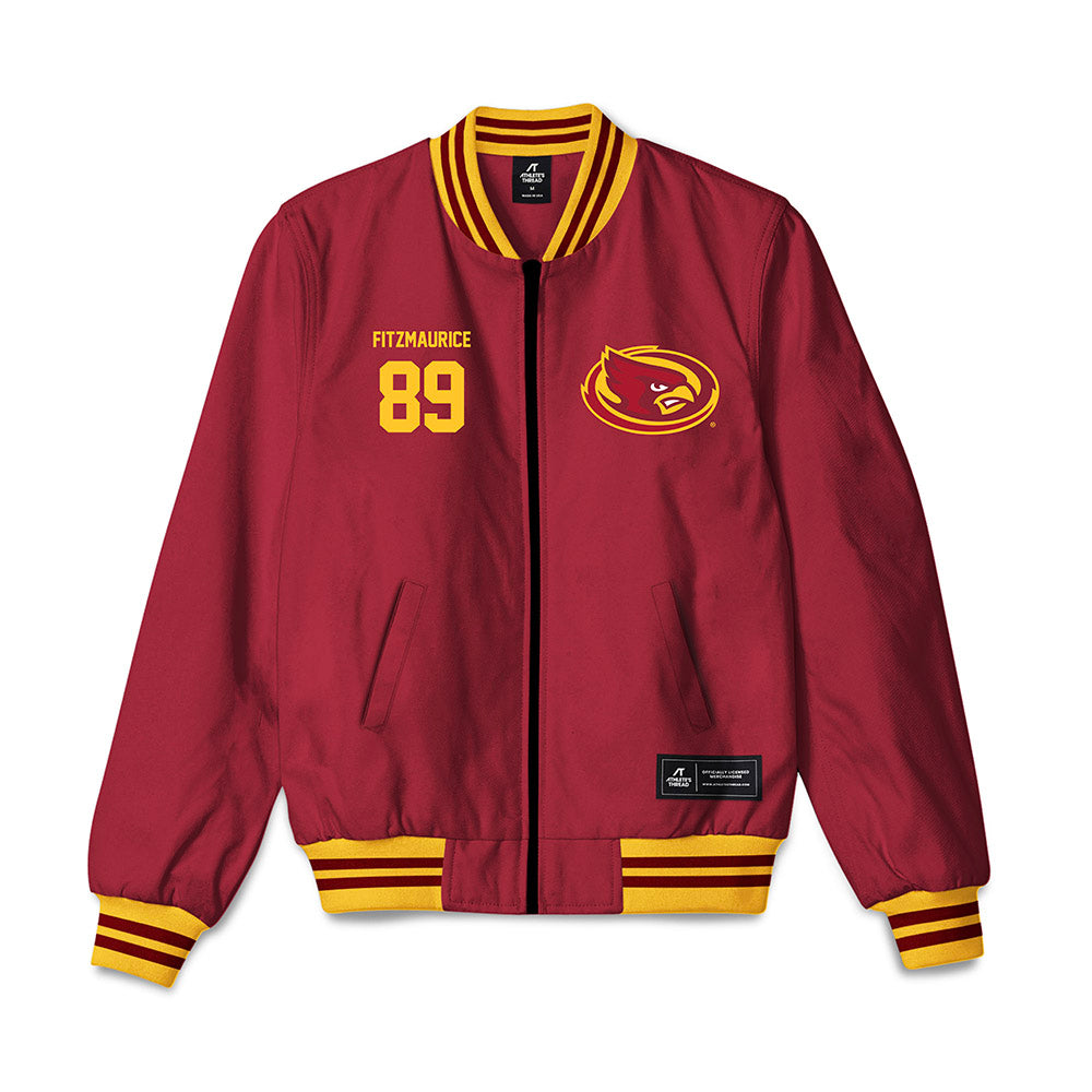 Iowa State - NCAA Football : Donovan Fitzmaurice - Bomber Jacket-0