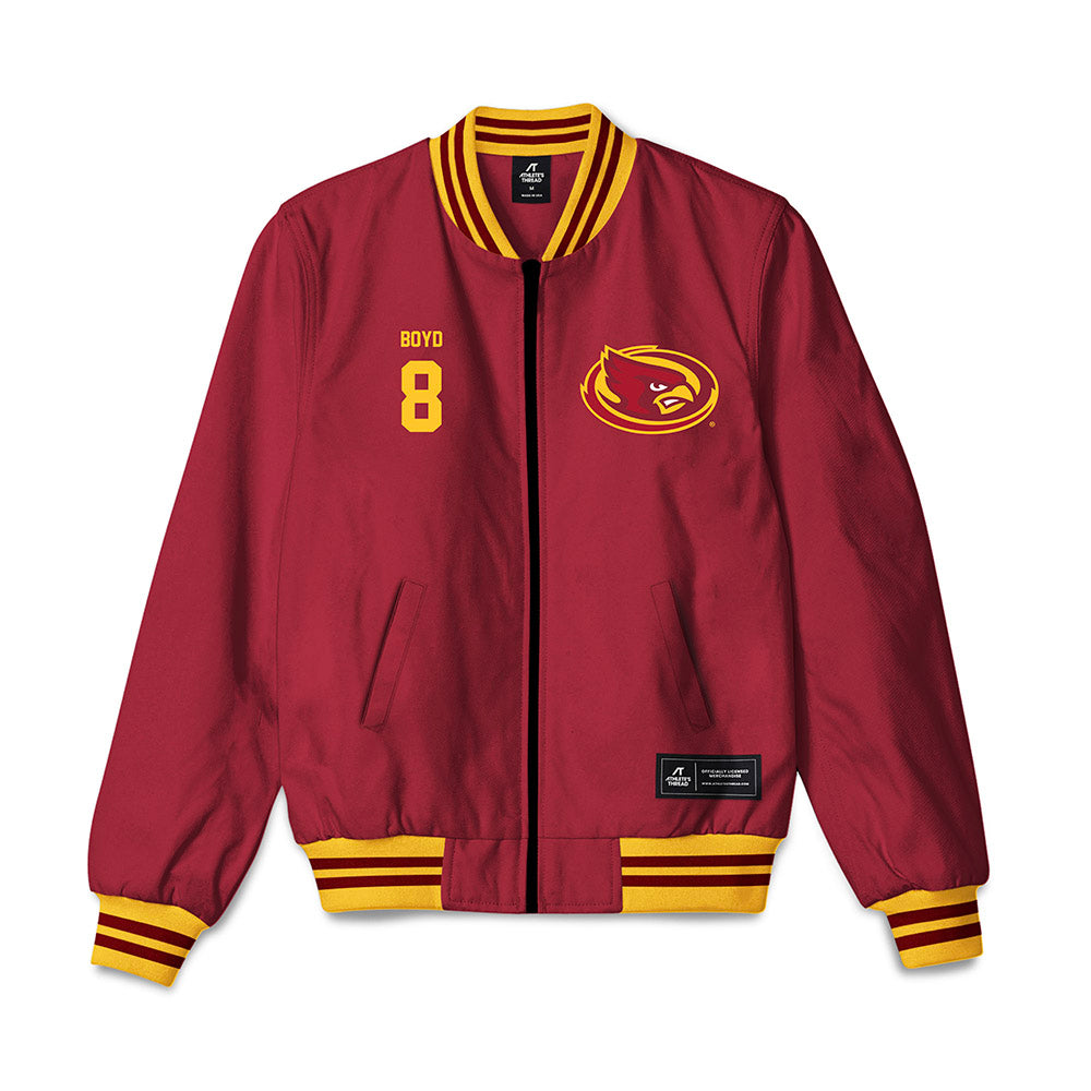 Iowa State - NCAA Football : Evan Boyd - Bomber Jacket-0