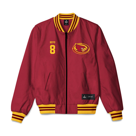 Iowa State - NCAA Football : Evan Boyd - Bomber Jacket-0