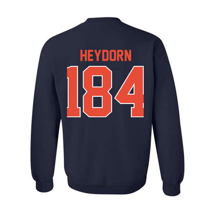 Illinois - NCAA Wrestling : Charlie Heydorn - Classic Shersey Crewneck Sweatshirt-1
