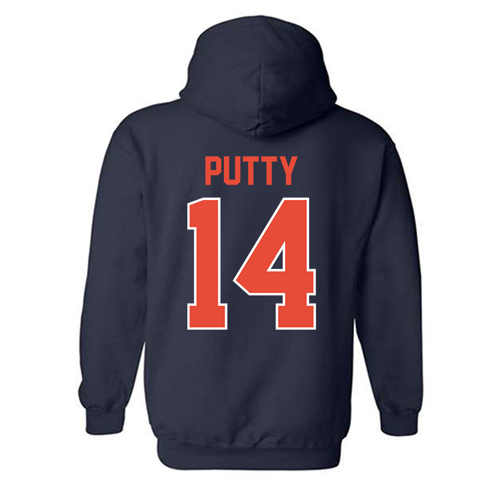 Illinois - NCAA Baseball : Aj Putty - Classic Shersey Hooded Sweatshirt-1