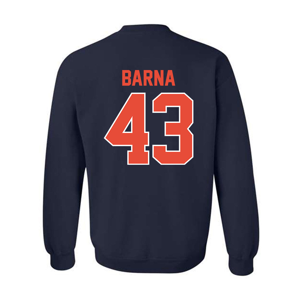 Illinois - NCAA Football : Joe Barna - Classic Shersey Crewneck Sweatshirt-1