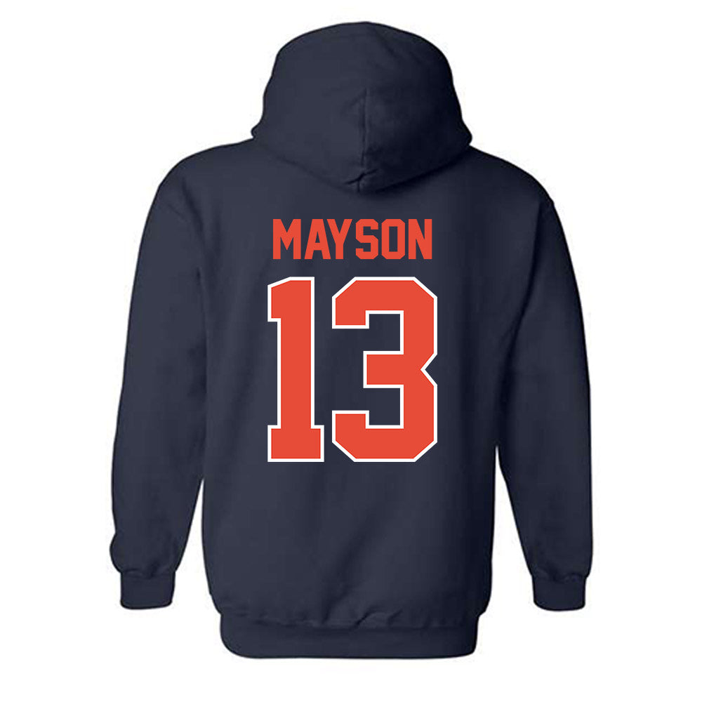 Illinois - NCAA Women's Soccer : Téa Mayson - Classic Shersey Hooded Sweatshirt-1