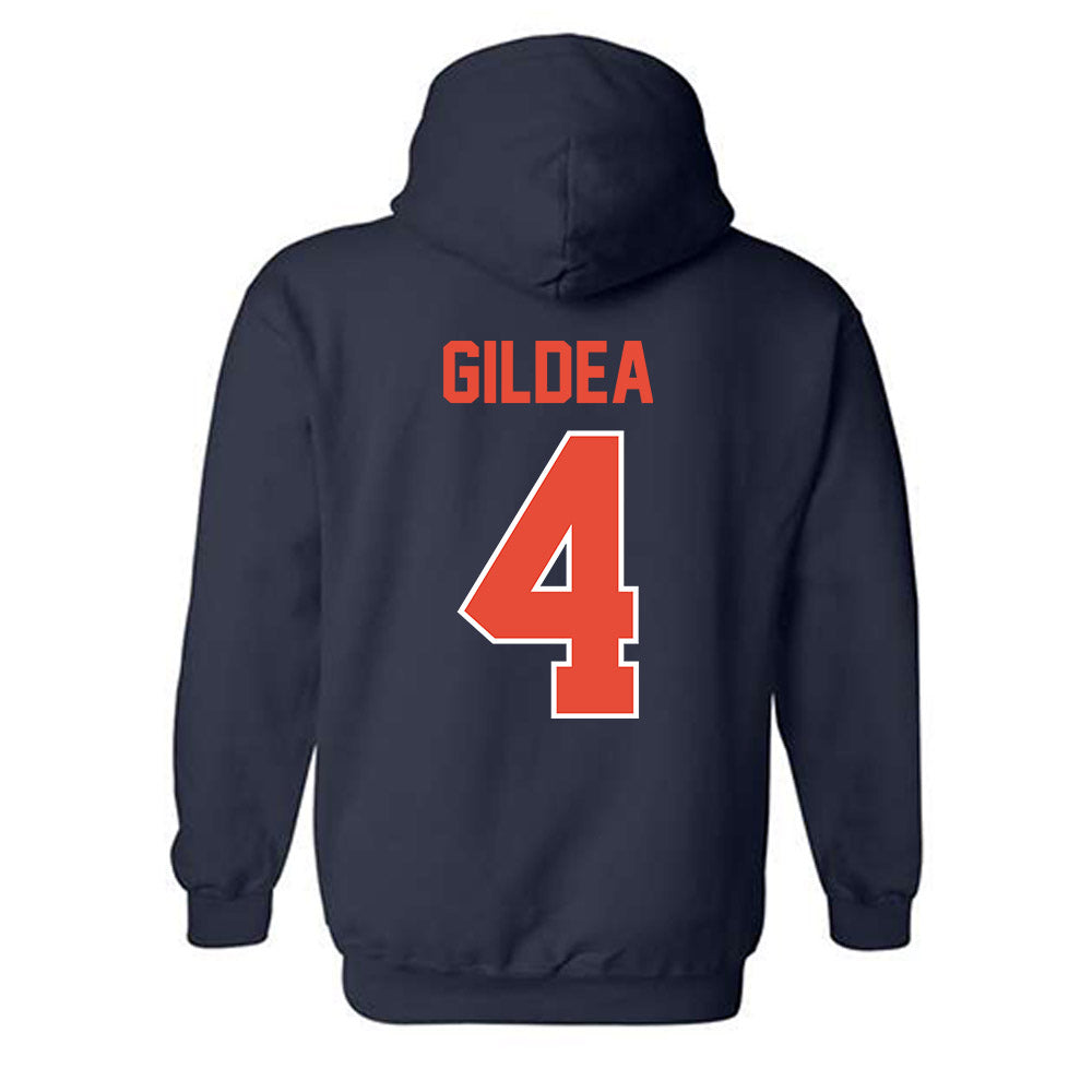 Illinois - NCAA Women's Soccer : Mia Gildea - Classic Shersey Hooded Sweatshirt-1