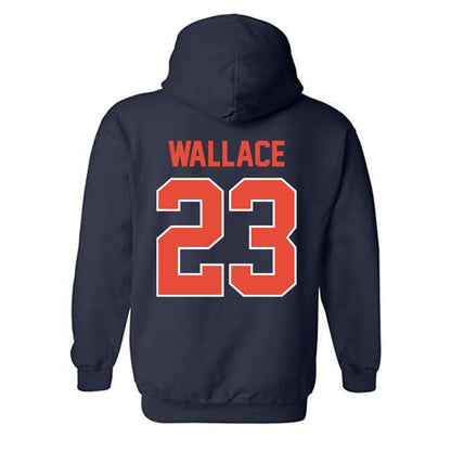 Illinois - NCAA Women's Basketball : Berry Wallace - Classic Shersey Hooded Sweatshirt-1