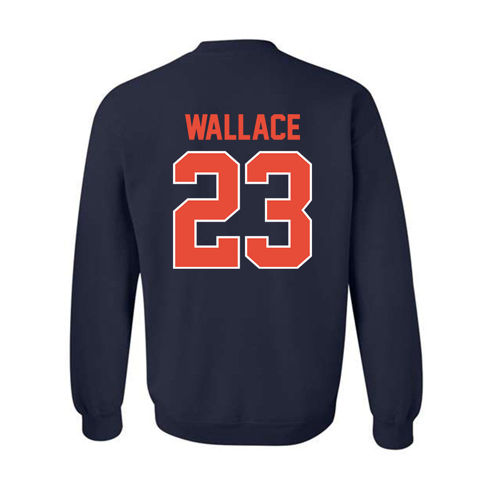 Illinois - NCAA Women's Basketball : Berry Wallace - Classic Shersey Crewneck Sweatshirt-1