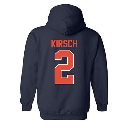 Illinois - NCAA Women's Volleyball : Taryn Kirsch - Classic Shersey Hooded Sweatshirt-1