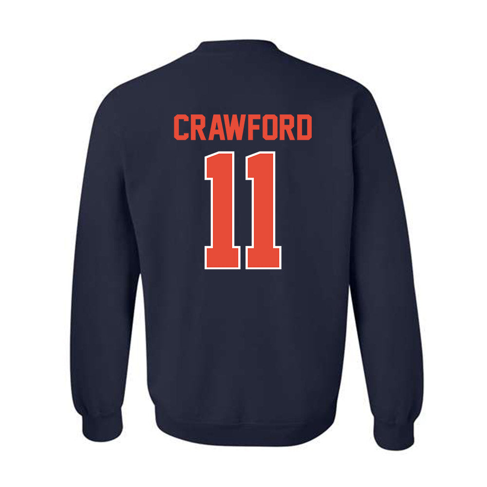 Illinois - NCAA Softball : Christina Crawford - Classic Shersey Crewneck Sweatshirt-1