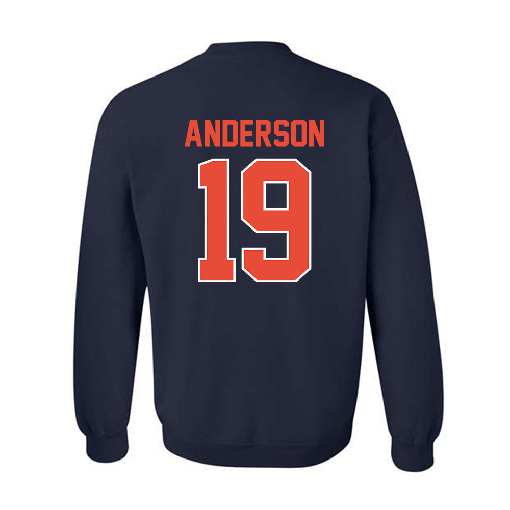 Illinois - NCAA Women's Soccer : Abby Anderson - Classic Shersey Crewneck Sweatshirt-1
