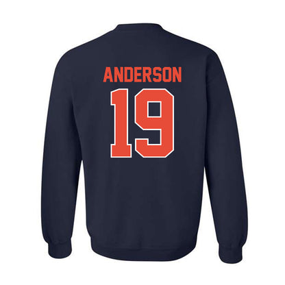 Illinois - NCAA Women's Soccer : Abby Anderson - Classic Shersey Crewneck Sweatshirt-1