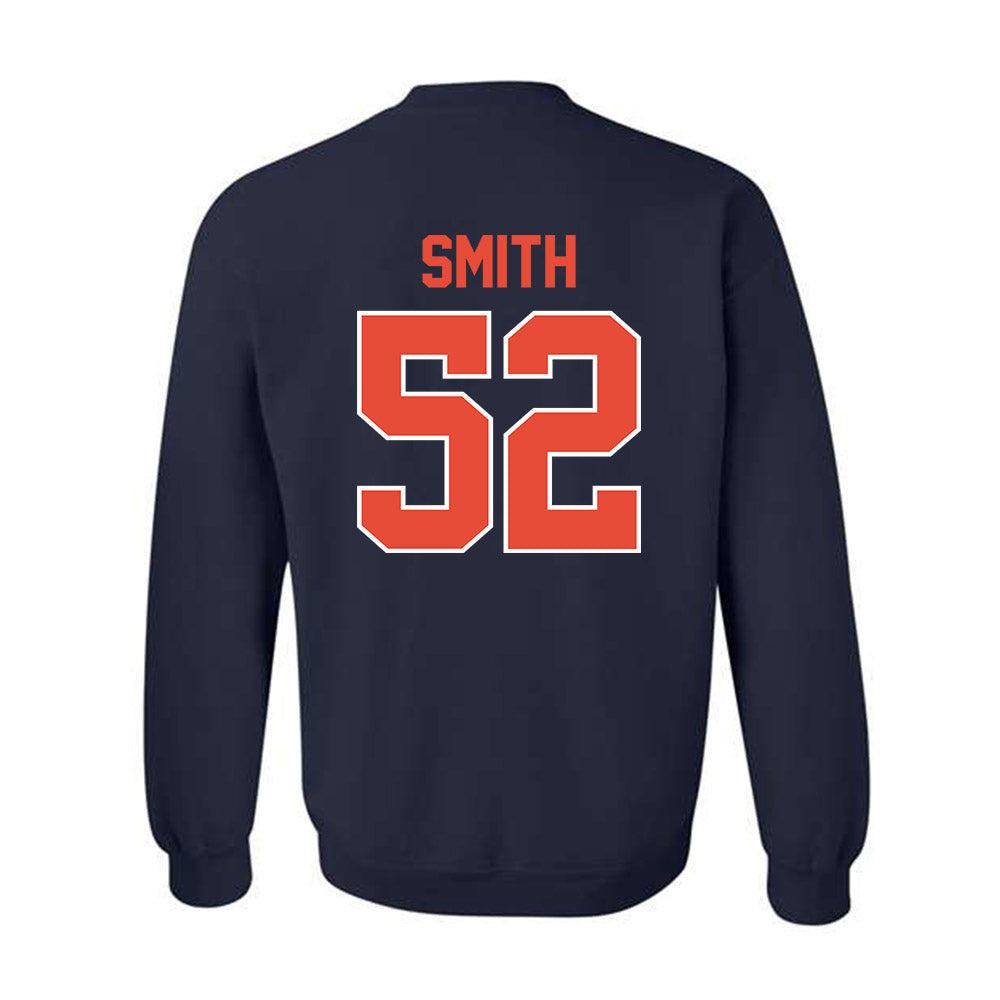 Illinois - NCAA Football : Champ Smith - Classic Shersey Crewneck Sweatshirt-1
