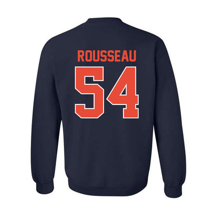 Illinois - NCAA Football : Griffin Rousseau - Classic Shersey Crewneck Sweatshirt-1