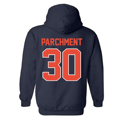 Illinois - NCAA Women's Basketball : Cearah Parchment - Classic Shersey Hooded Sweatshirt-1