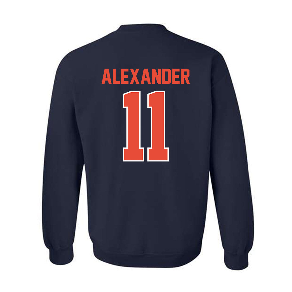 Illinois - NCAA Football : Jacob Alexander - Classic Shersey Crewneck Sweatshirt-1