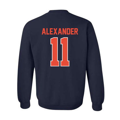 Illinois - NCAA Football : Jacob Alexander - Classic Shersey Crewneck Sweatshirt-1