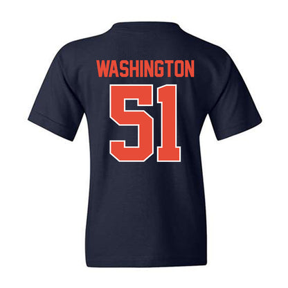 Illinois - NCAA Football : Alfred Washington - Classic Shersey Youth T-Shirt-1