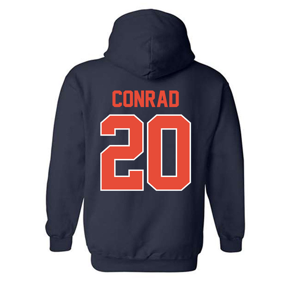 Illinois - NCAA Women's Soccer : Cadence Conrad - Classic Shersey Hooded Sweatshirt-1