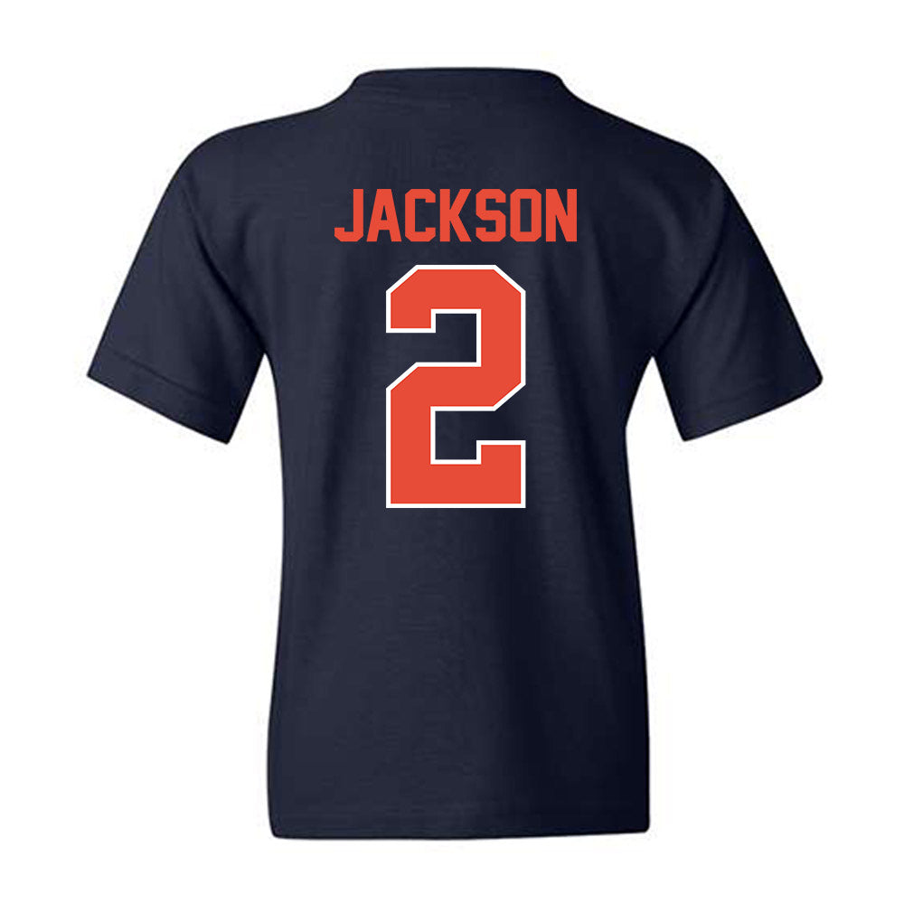 Illinois - NCAA Women's Basketball : Destiny Jackson - Classic Shersey Youth T-Shirt-1