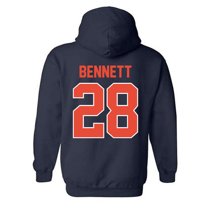 Illinois - NCAA Football : Kayden Bennett - Classic Shersey Hooded Sweatshirt-1