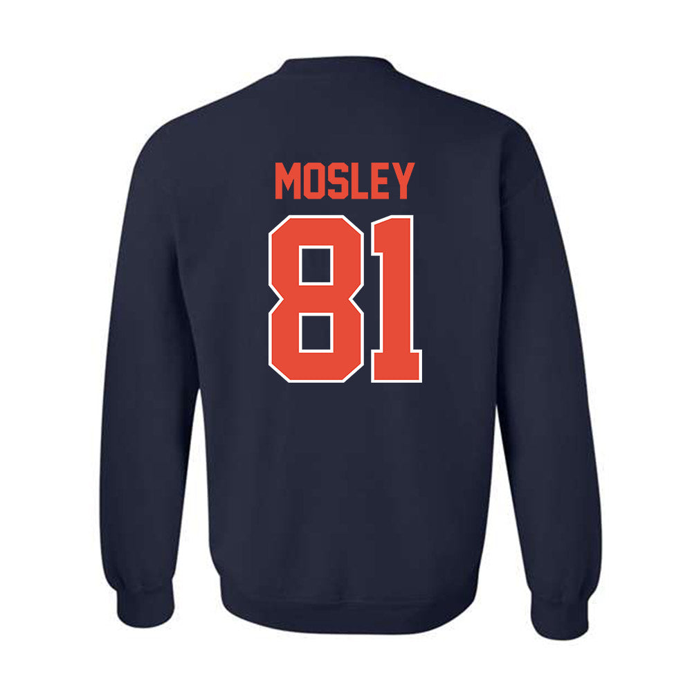 Illinois - NCAA Football : Leslie Mosley - Classic Shersey Crewneck Sweatshirt-1