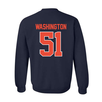 Illinois - NCAA Football : Alfred Washington - Classic Shersey Crewneck Sweatshirt-1