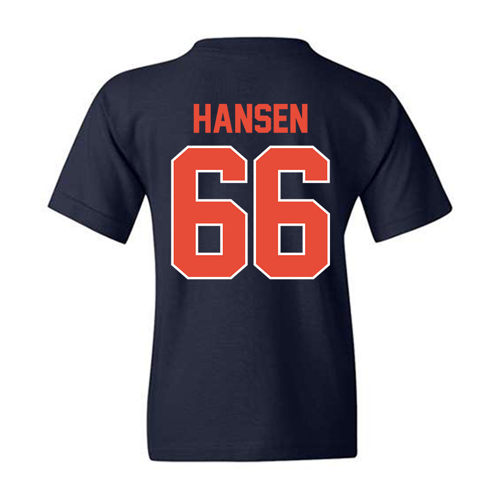 Illinois - NCAA Football : Brandon Hansen - Classic Shersey Youth T-Shirt-1