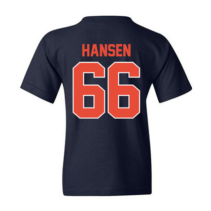 Illinois - NCAA Football : Brandon Hansen - Classic Shersey Youth T-Shirt-1