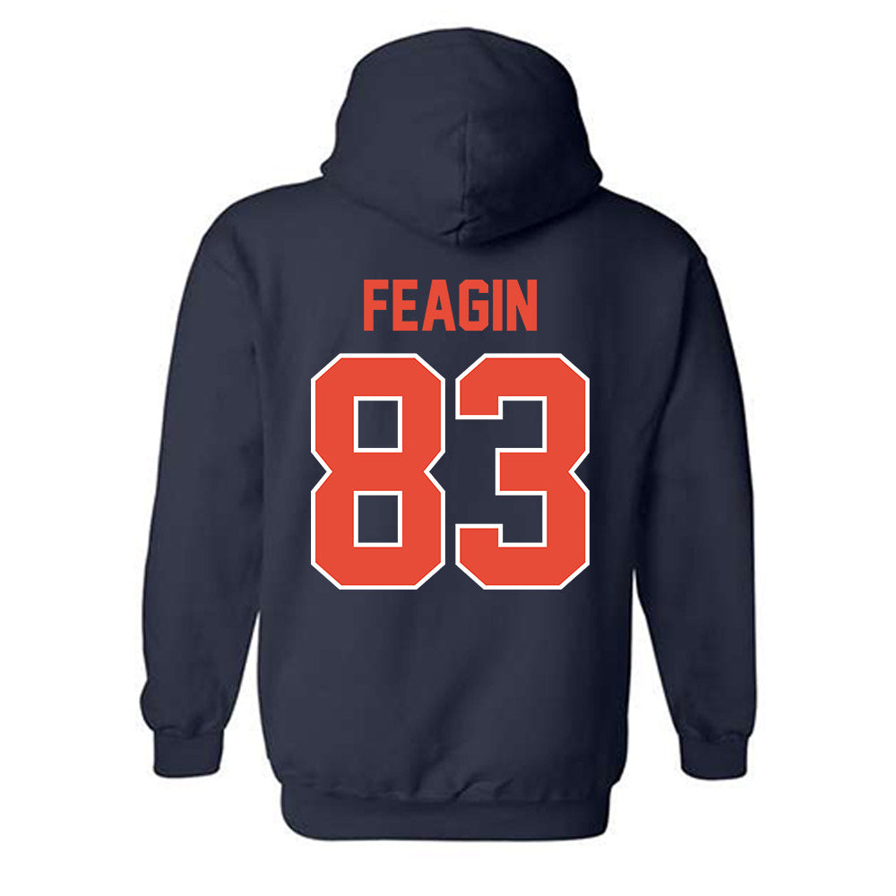 Illinois - NCAA Football : Kaden Feagin - Classic Shersey Hooded Sweatshirt-1