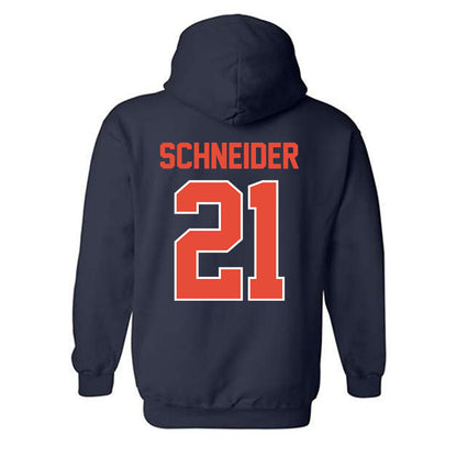Illinois - NCAA Women's Soccer : Myra Schneider - Classic Shersey Hooded Sweatshirt-1
