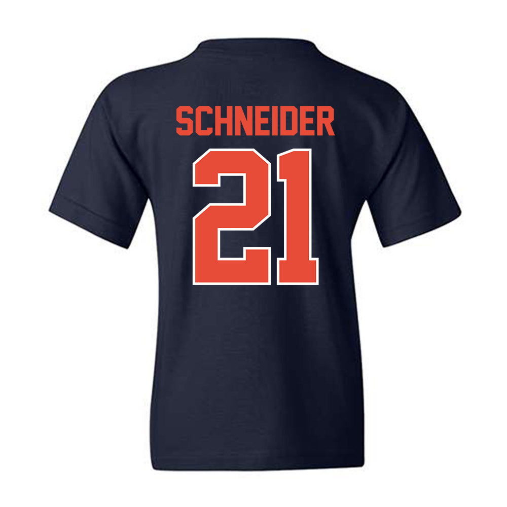 Illinois - NCAA Women's Soccer : Myra Schneider - Classic Shersey Youth T-Shirt-1