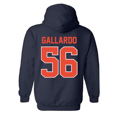 Illinois - NCAA Football : Guillermo Gallardo - Classic Shersey Hooded Sweatshirt