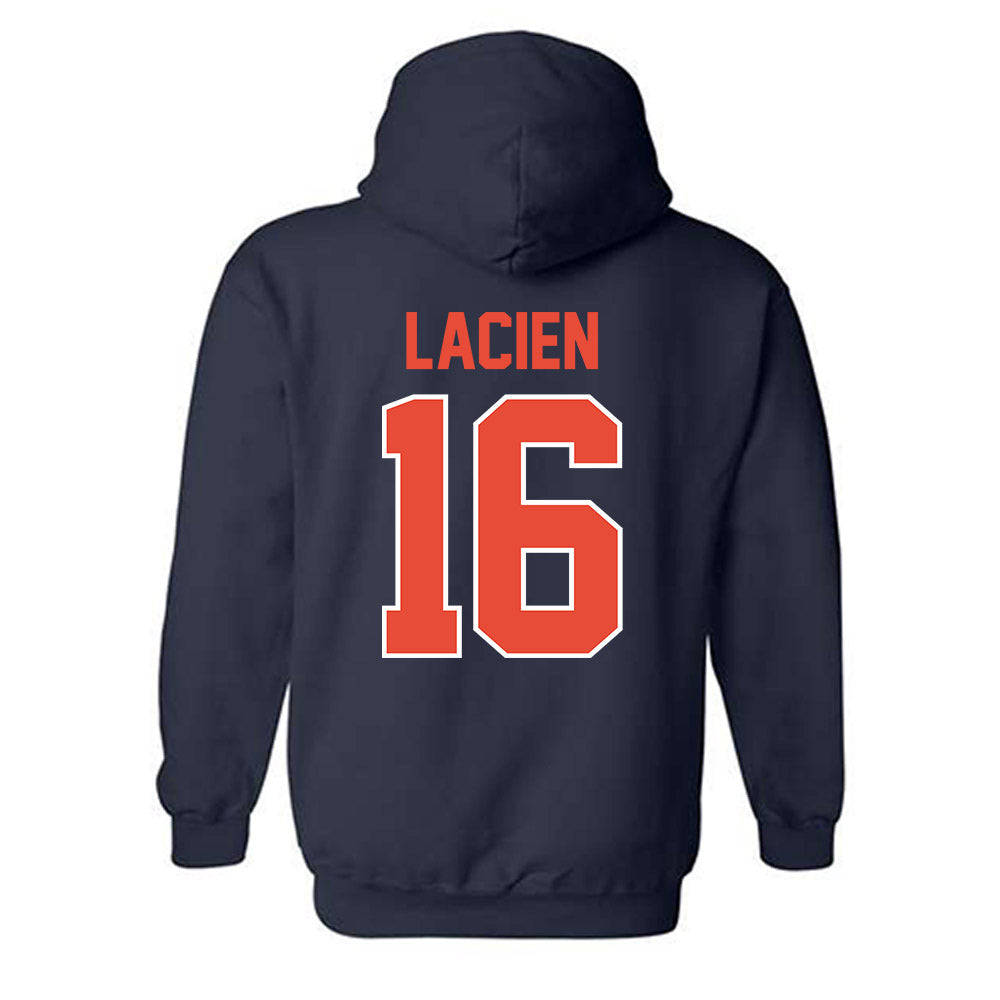 Illinois - NCAA Baseball : Richie LaCien - Classic Shersey Hooded Sweatshirt-1