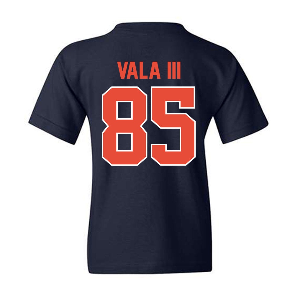 Illinois - NCAA Football : Will Vala III - Classic Shersey Youth T-Shirt-1