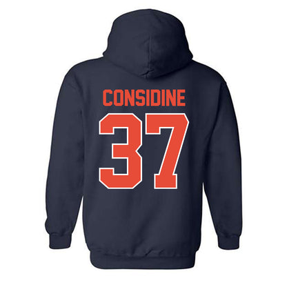 Illinois - NCAA Football : Caden Considine - Classic Shersey Hooded Sweatshirt-1