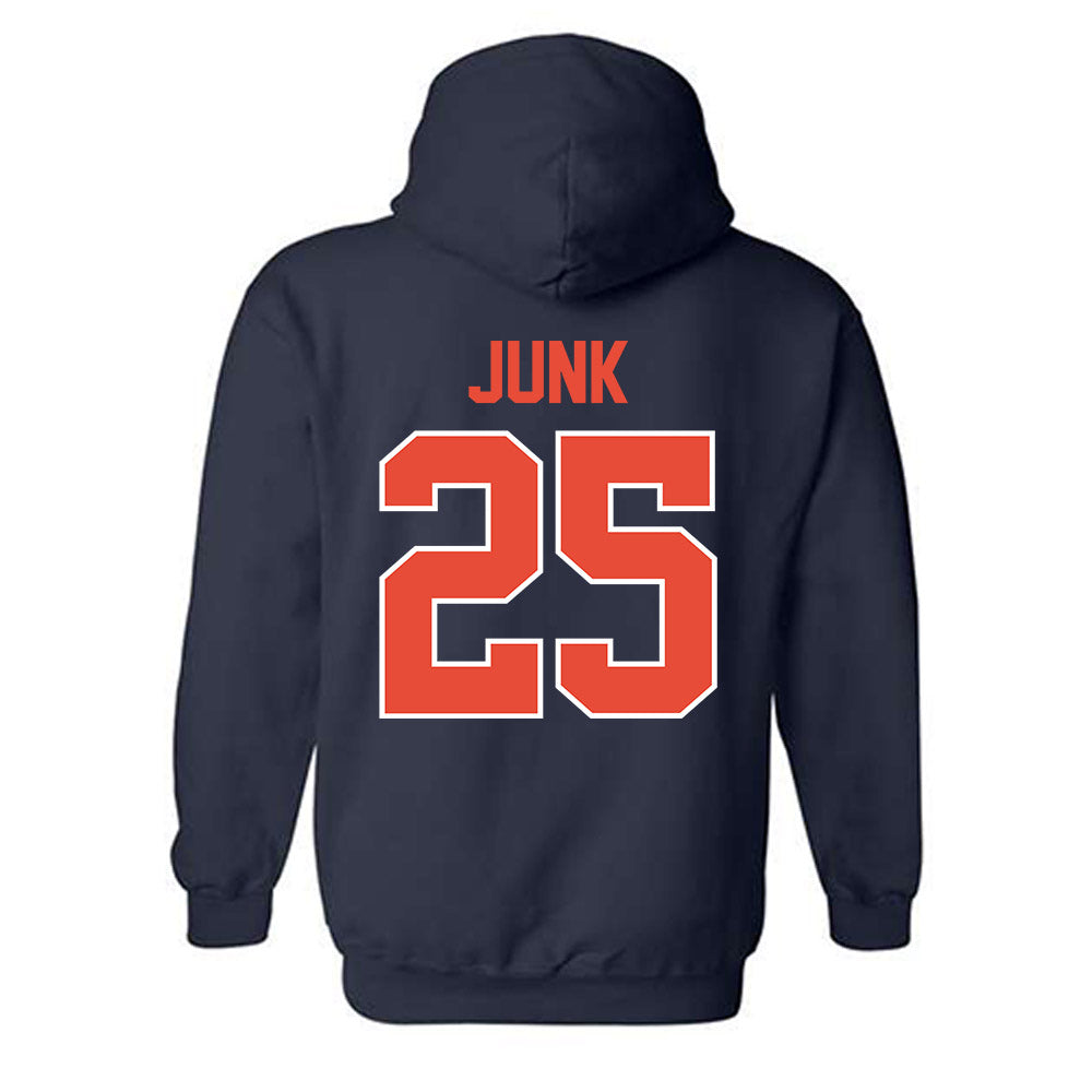 Illinois - NCAA Women's Soccer : Cailynn Junk - Classic Shersey Hooded Sweatshirt-1