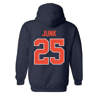 Illinois - NCAA Women's Soccer : Cailynn Junk - Classic Shersey Hooded Sweatshirt-1